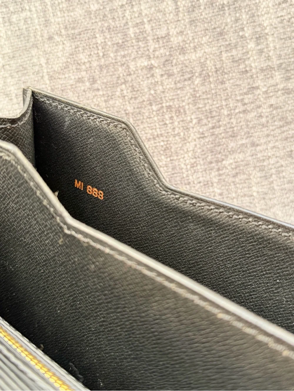 Louis Vuitton Black Epi Leather Briefcase